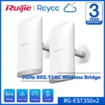 RUIJIE RG‑EST350 V2 – 5 GHZ DUAL‑STREAM 802.11AC OUTDOOR WIRELESS BRIDGE (UP TO 5 KM)