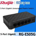 RUIJIE REYEE RG-ES05G (EU) – 5-PORT GIGABIT UNMANAGED ETHERNET SWITCH